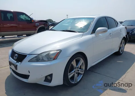 2011 Lexus Is 250 z USA, uszkodzony, nr VIN JTHBF5C27B5155666